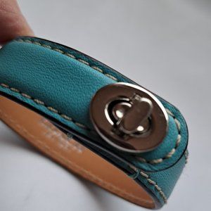 Coach leather cuff